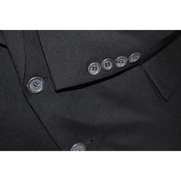 Jos A Bank Suit 2 Piece 2 Button Mens Size Jacket 41 Reg Wool Blue Pants 34 x 29 - Picture 5 of 13